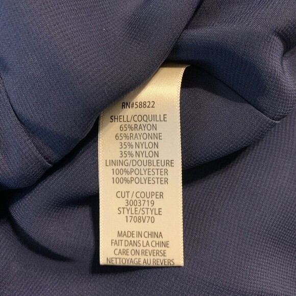 Max Studio Womens Size Large Blue Velvet Devore Halter Top - Picture 5 of 5